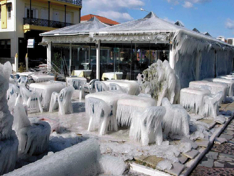 Peisaje superbe de iarna