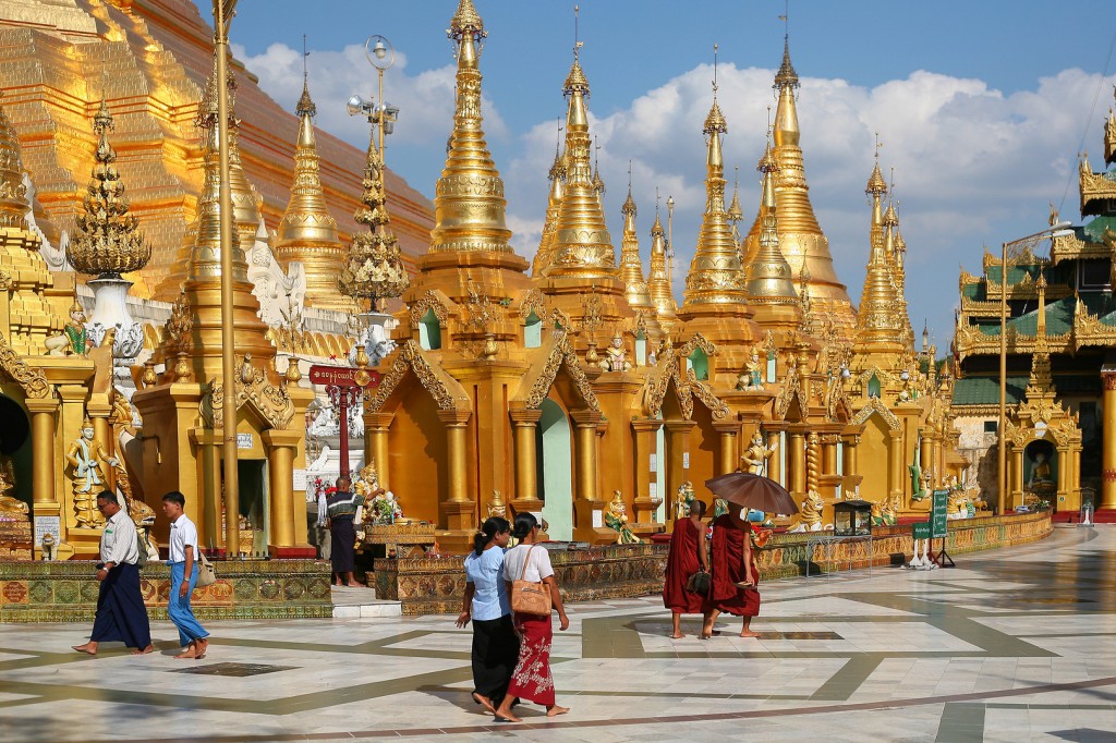 Myanmar, taramul templelor