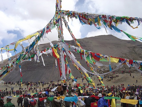 Tibet, festivalul Saga Dawa