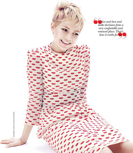 Michelle Williams, naturala si glamour