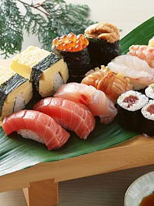 sushi când încearcă să piardă în greutate)