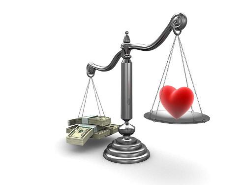 Din dragoste sau pentru bani?