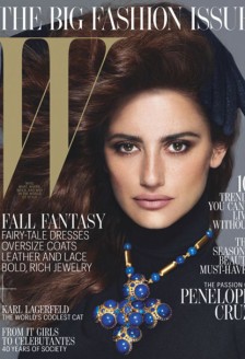 Penelope Cruz, sexy in W Magazine