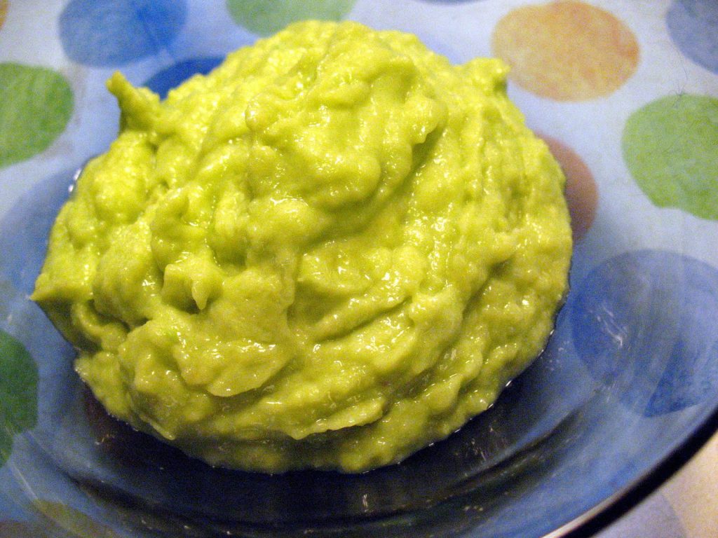 Piure de mar si avocado Piure de mar si avocado