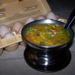 Supa chinezeasca cu ou